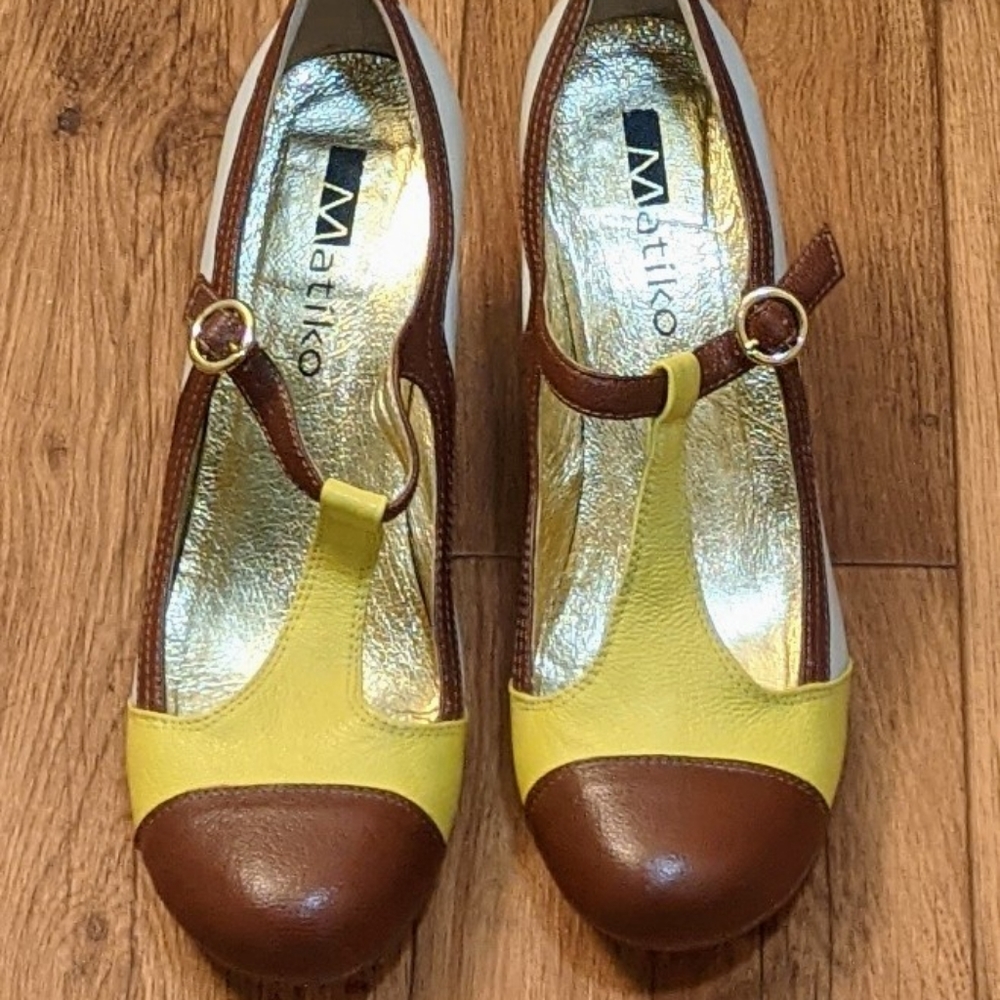 Anthropologie Matiko Leather Maryjane Shoes - Picture 5 of 7